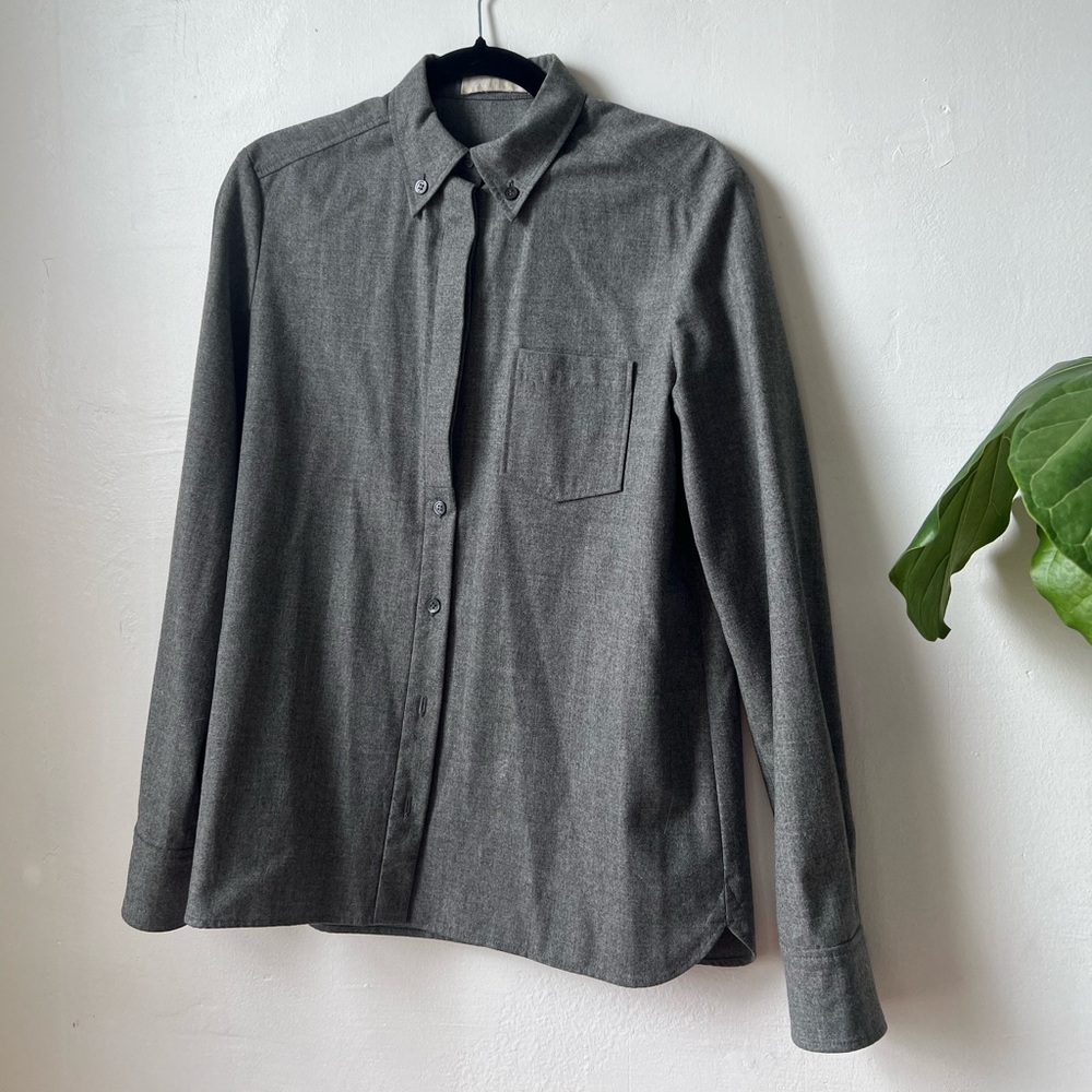 Chloé Grey Wool Shirt